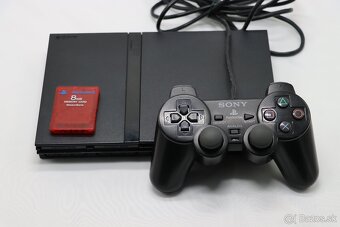 PlayStation 2 Slim SCPH-70004 | Originál ovládač + karta - 2