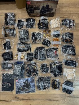 MOULD KING 13186 Pirates Black Pearl Ship čierna perla - 2