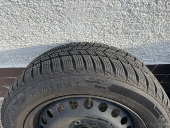 Kolesá 5x108 so zimnými pneu 205/55 R16 z Fordu Focus II - 2