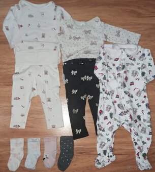 Vianočné oblečenie v. 74 pre dievčatko - 2