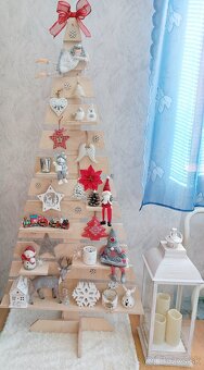 Vianocny stromcek z dreva - 2