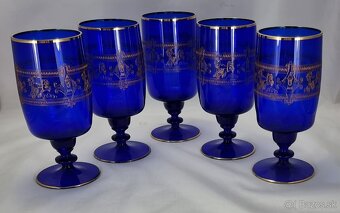 Starožitné poháre - Luxusné prevedenie - kus po 5 euro - 2