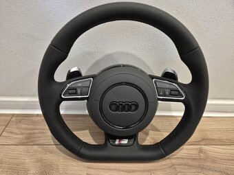 VOLANT AUDI KOŽENÝ MULTIFUNKCNY + AIRBAG - 2
