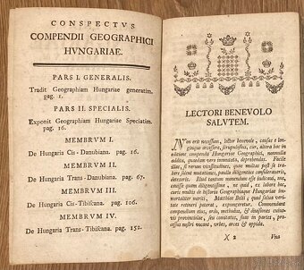 Mathias Bel - Compendium Hungariae, 1767 - 2