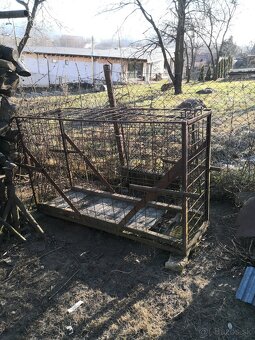 klietka na prepravu zvierat - 2