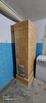 Kachľová pec - stĺpik - 2