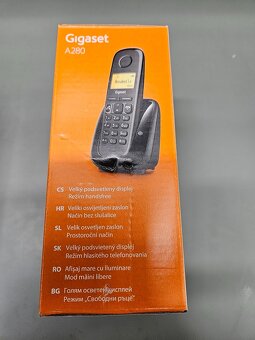 Pevná linka: rúčka Gigaset A280 - 2