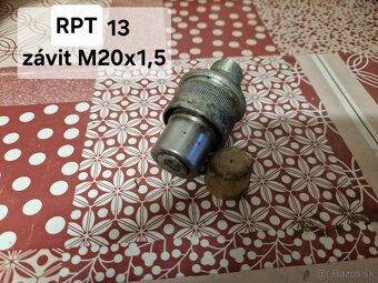 Hydraulické rýchlospojky RPT - 2