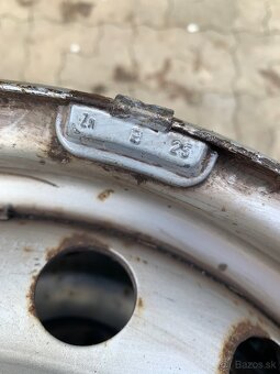 4ks oceľových diskov R16 - 2