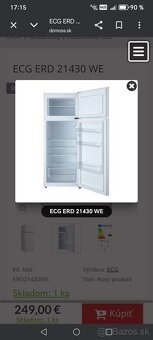 Chladnička s mrazničkou - 2