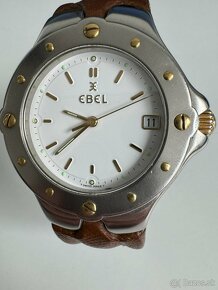 Predam panske hodinky Ebel sportwave 6187631 plus extra - 2