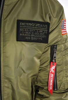 Retro jeans zimna bunda xl nova - 2