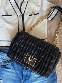 Nová dámska čierna kabelka Versace 19V69 - 2