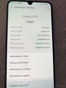 Samsung a70 - 2