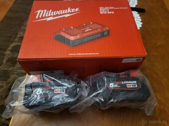 Milwaukee rýchlo  nabijacka m18 +2 baterky - 2