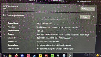 Herny laptop Lenovo Legion Y540-15IRH - 2