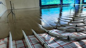 Anhydritové potery, Striekaná a fúkaná izolácia - 2