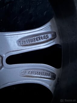 Disky originál Mercedes r17 - 2
