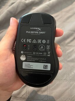 HyperX Pulsefire Dart bezdrôtová herná myš - 2