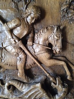 Starý drevený obraz - 2