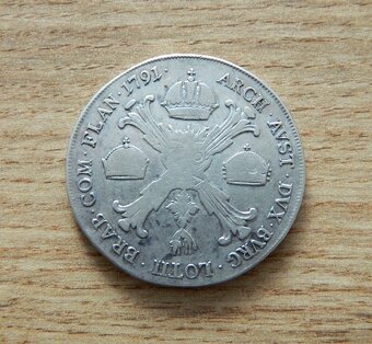 Predám 1 toliar 1791 H  Leopold I. - 2
