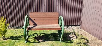 Predám lavicu na kolesá voza - 2