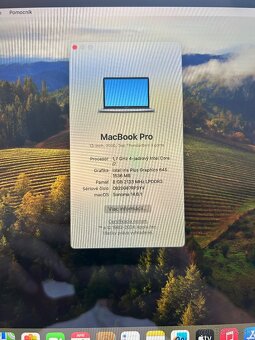 MacBook Pro 2020 i7 8/512 GB - 2