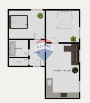Moderný 3-izbový byt s pivnicou a parkovaním – Čierny Brod - 2