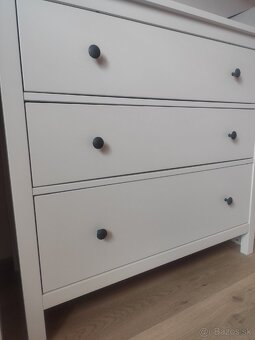Biela HEMNES komoda - 2