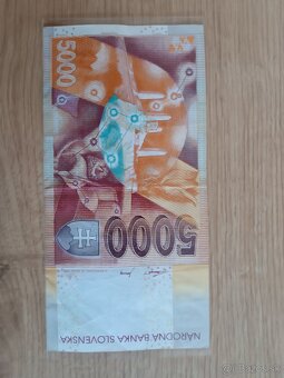 Slovenská bankovka 5000Sk - 2