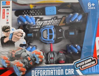 RC Terénne auto s diaľkovým ovládačom a hodinkami na ovládan - 2