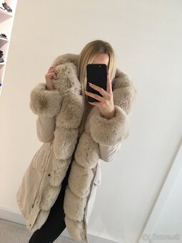 Zimny kabat s kozusinou - 2