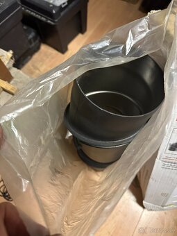 Dymovod, koleno 4x nastaviteľné priemer 150 mm . - 2