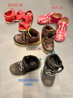 predám a darujem topánky ECCO KEEN HEAD SKETCHERS - 2