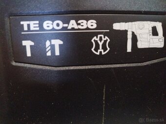 Hilti TE 60-A36 aku kombi kladivo sds max - 2