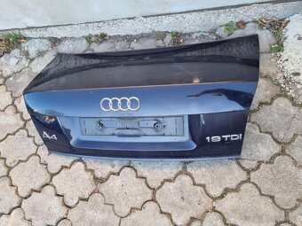 Zadný Kufor Audi A4 B6 tmavomodrá metalíza - 2