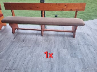 Gastro stoly a lavice - 2