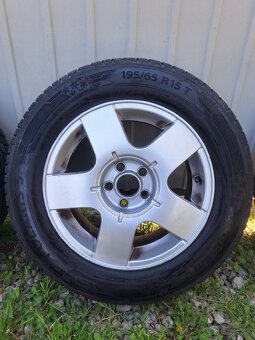 Disky 5x100 R15 + pneumatiky - 2