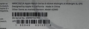 Predám Apple Watch Series 9 45mm Midnight - 2