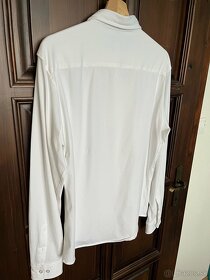 New Yorker pánska biela elastická košeľa č. L - 2