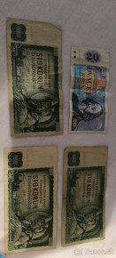 Československé bankovky 20 /100 korun - 2