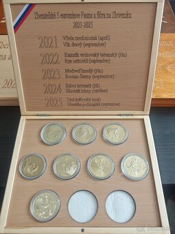 5€ zberatelske mince Fauna a Flora na Slivensku - 2