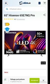Hisense 65E7NQ PRO - 2