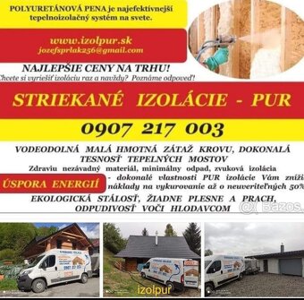 Striekana pur izolacia fukana - 2