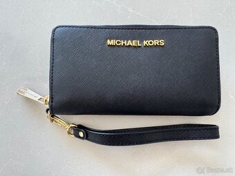 Michael Kors kožená wristlet peňaženka - 2