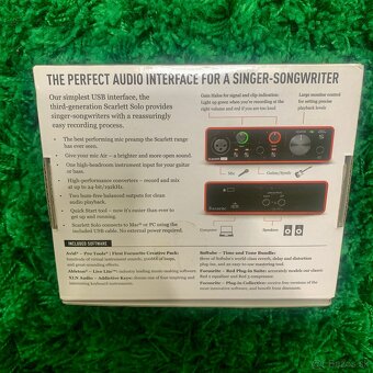 Focusrite Scarlett Solo 3rd Gen Audio Interface - 2