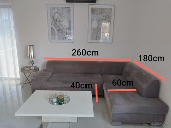 Rohová sedacia súprava - 2