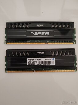 Predám pamäte DDR3 4x8 gb 1600 Mhz - 2