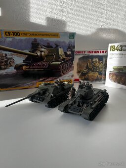1:35 T-34/76 Tamiya SU-100 zvezda - 2