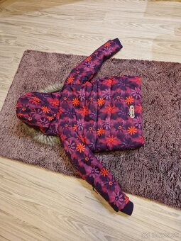 Dievčenská teplá zimná bunda 122 - 2